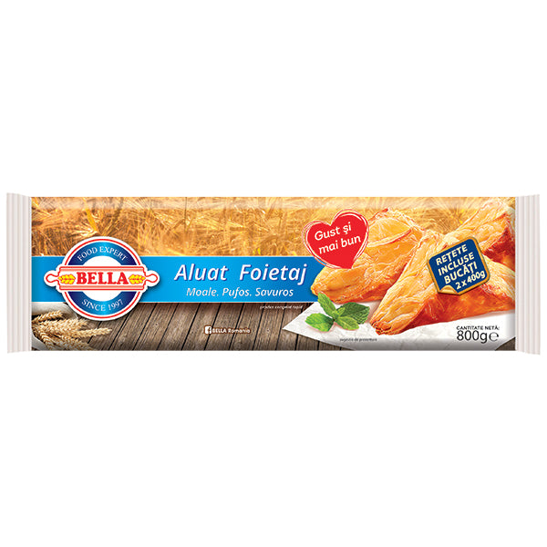 Bella Aluat Foietaj 800G