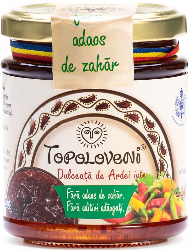 Topoloveni Confit De Ardei Iute La 220Ml 270G