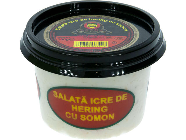 Negro Salata Icre Hering Cu Somon 200G