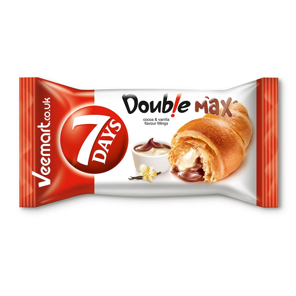 Croissant 7Days 80G Double Cocoa- Vanilla