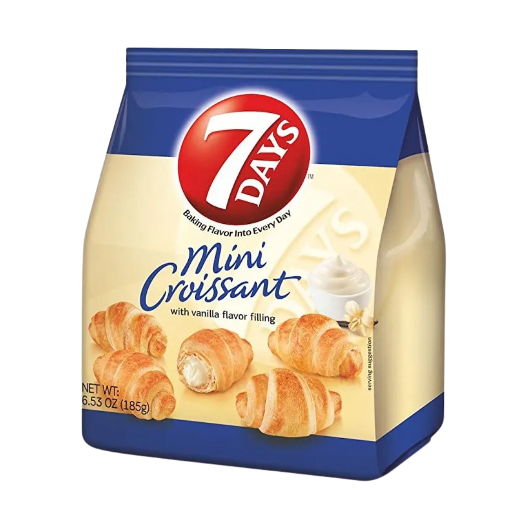 Croissant Mini 7Days 185G Vanilie&Visine