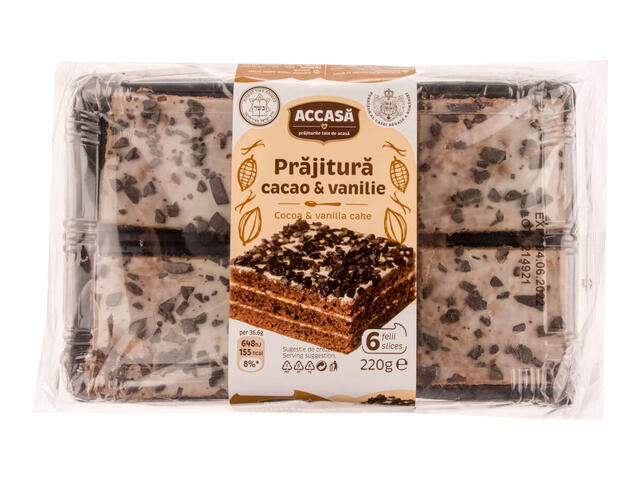 Accasa Prajitura Cacao Si Gust De Vanilie 300G