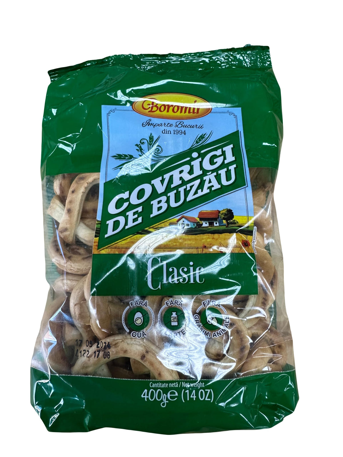 Boromir Covrigei Buzoieni  400G (16) Fara Sare