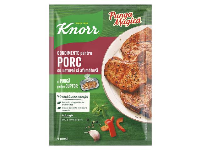 Knorr Punga Magica Porc Cu Usturoi Si Afumatura