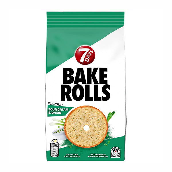Bake Rolls 80G Sour Cream&Onion