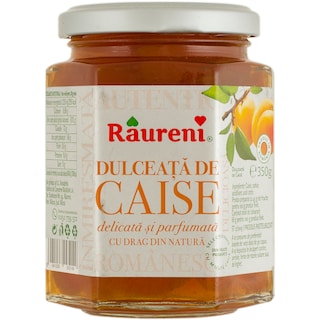Raureni Dulceata Caise 350G