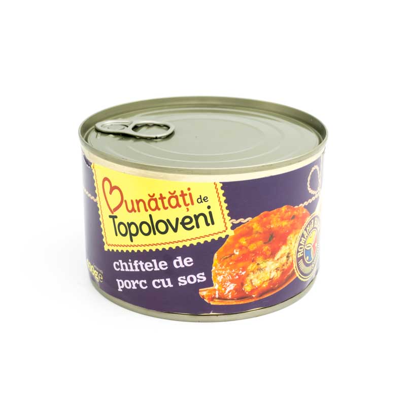 Topoloveni Chiftele In Sos 400G