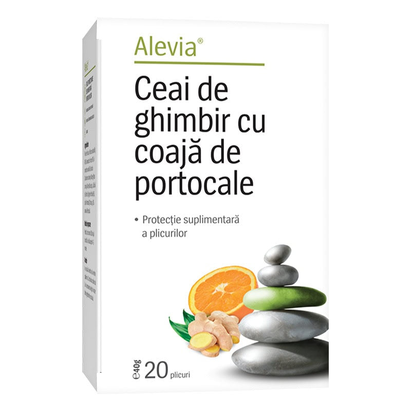 Alevia Ceai Ghimbir Si Portocala 40G