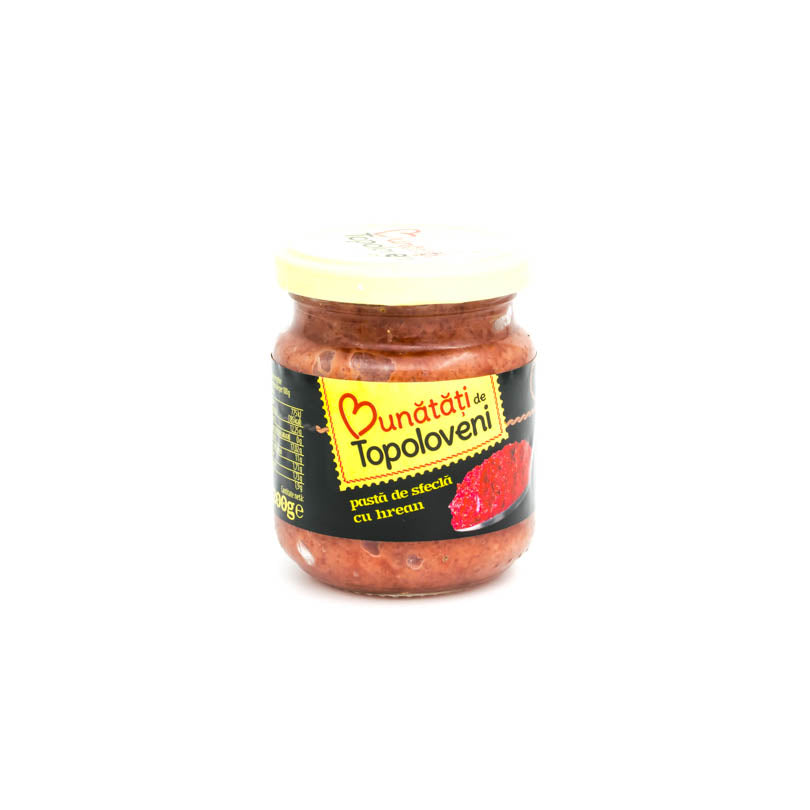 Topoloveni Sos De Sfecla Cu Hrean (Borcan) 200G