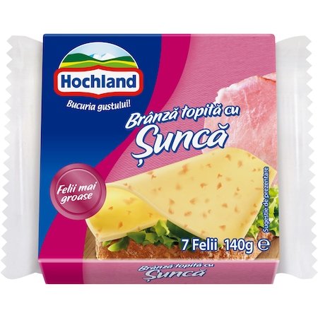 Hochland Branza Topita Felii Sunca 140G