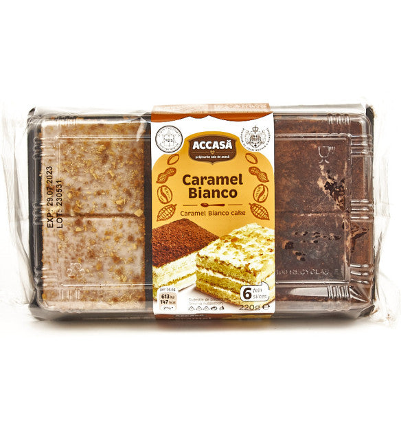 Accasa Prajitura Caramel Bianco 300G