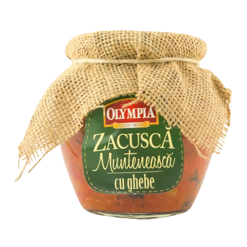 Olympia Zacusca Cu Ghebe-Vegetables Gheba 580Ml