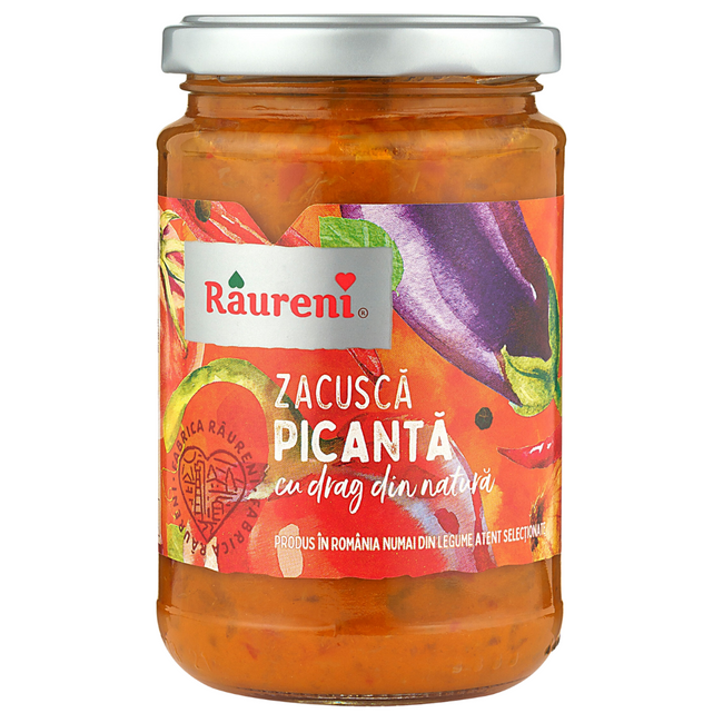 Raureni Zacusca Picanta 300G