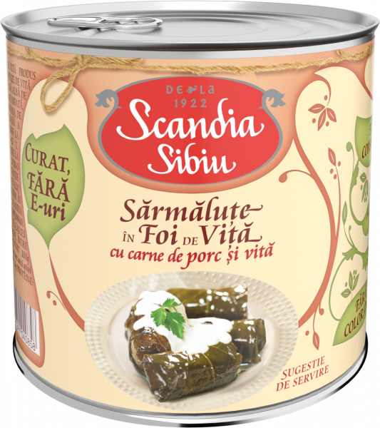 Scandia Sibiu Sarmale Foi De Vita Porc 400G(6)