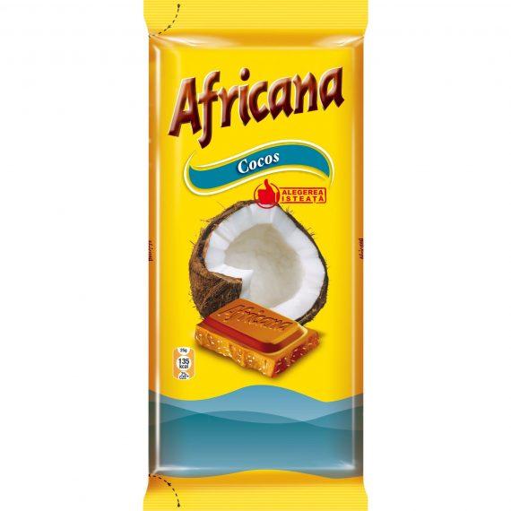 Africana Ciocolata 90G Cocos