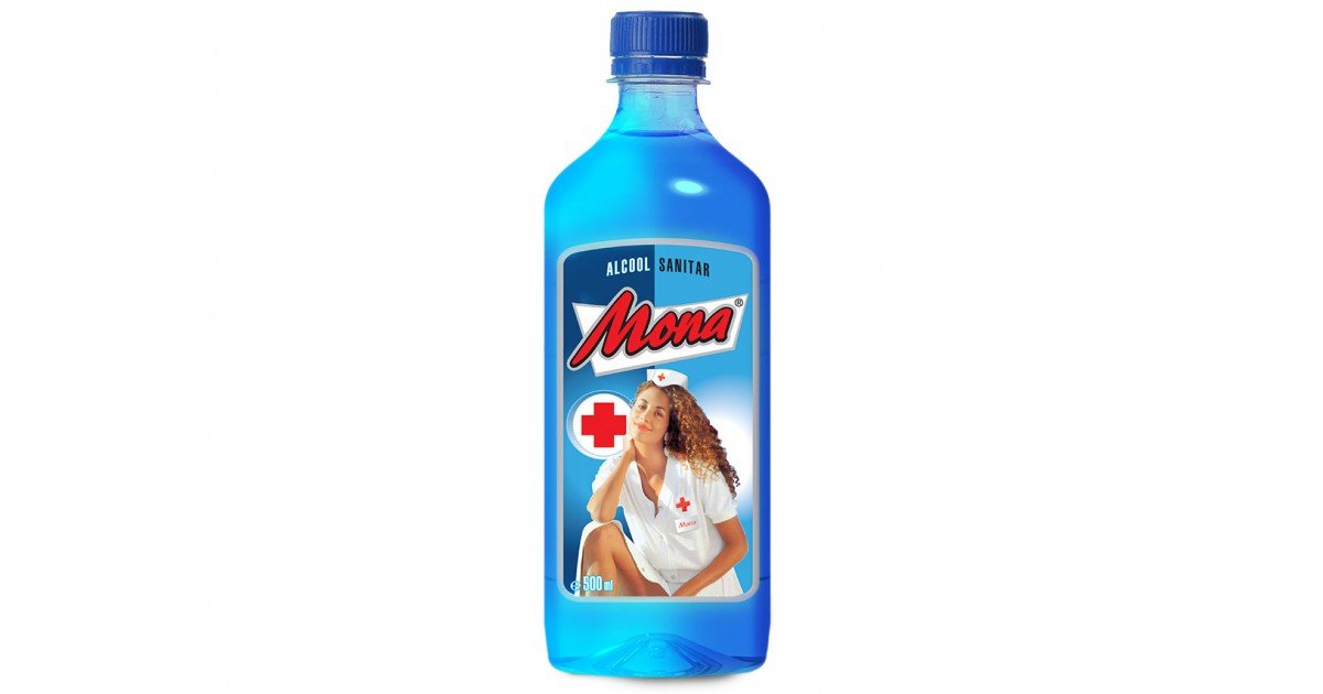 Alcool Sanitar Mona 500Ml