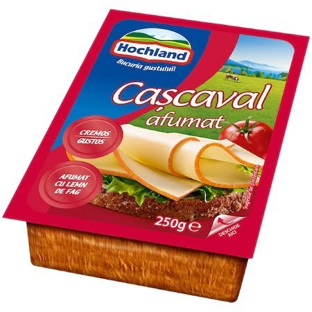 Hochland Cascaval 250G Afumat