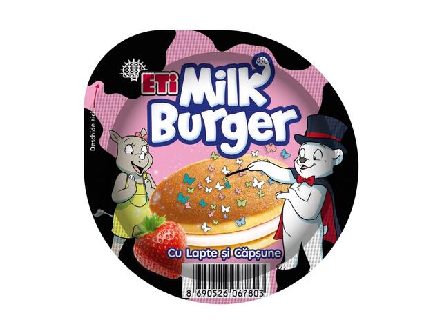Danone Eti Milk Capsuni 35G