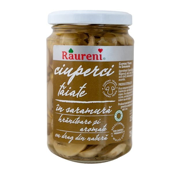 Raureni Ciuperci Taiate In Saramura 290G