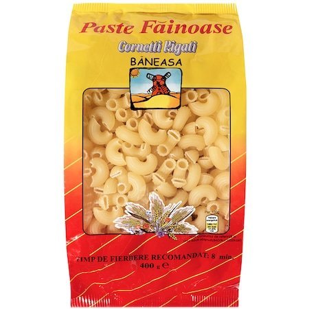 Baneasa Paste Cornetti Rigati 400G