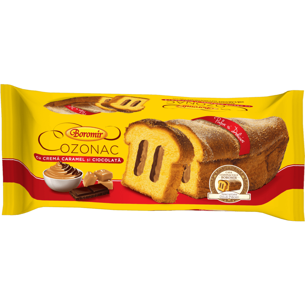 Boromir Cozonac Caramel Si Ciocolata 450G