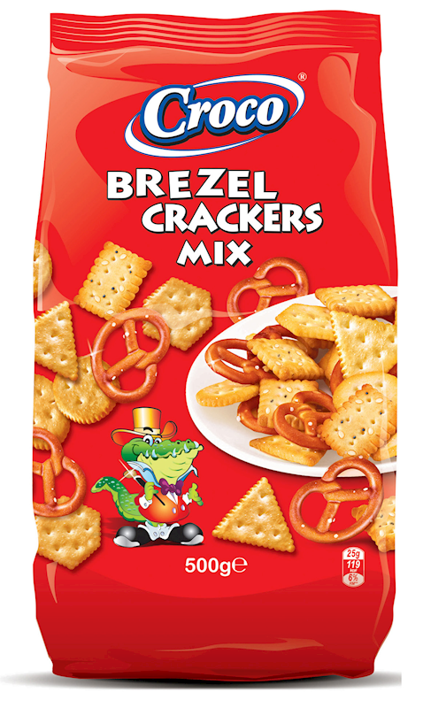 Croco Mix Crackers&Brezel 500G