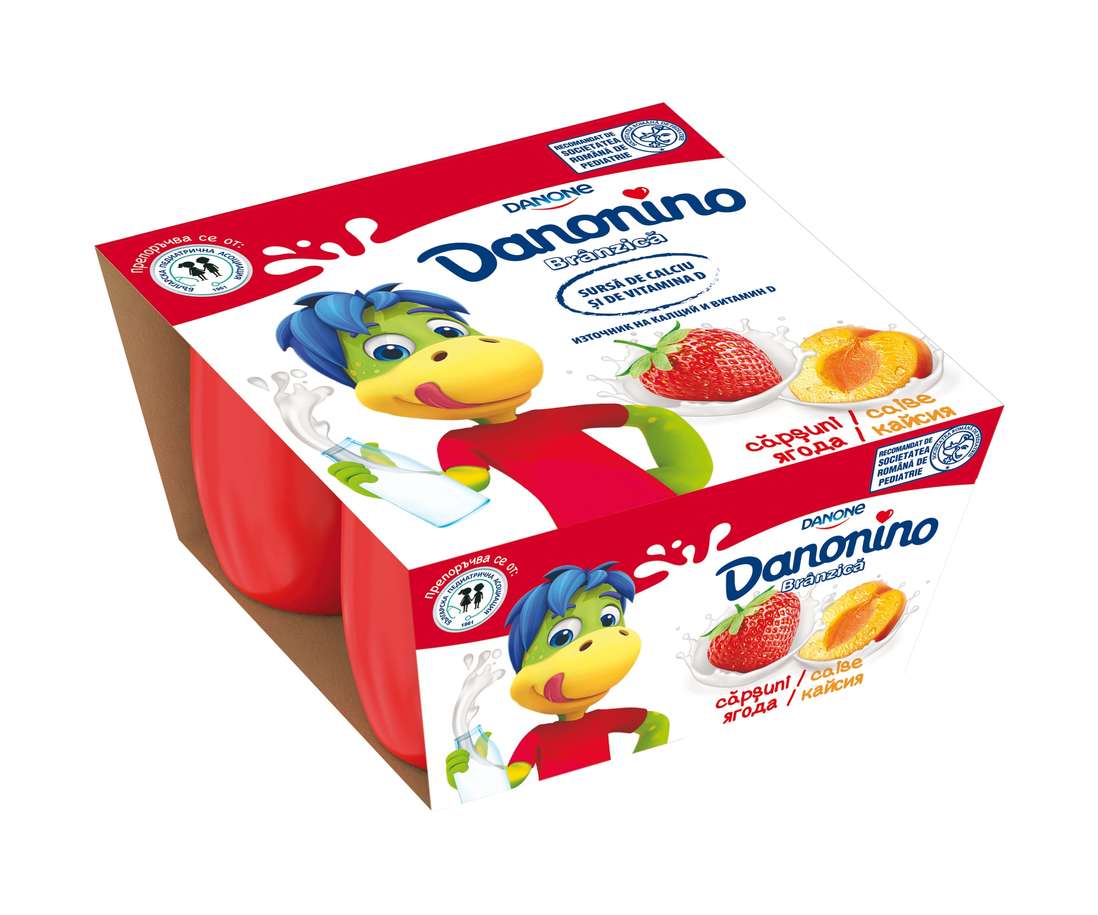 Danone Danonino Capsuni-Caise 4X50G