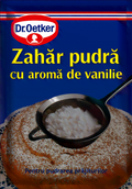 Dr Oetker Zahar Pudra Cu Aroma De Vanilie 80G