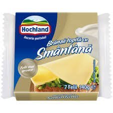 Hochland Branza Topita Felii Smantana 140G