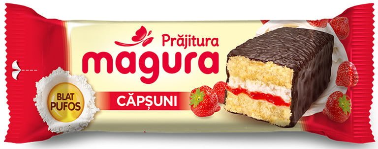 Magura Prajitura 35G Capsuni