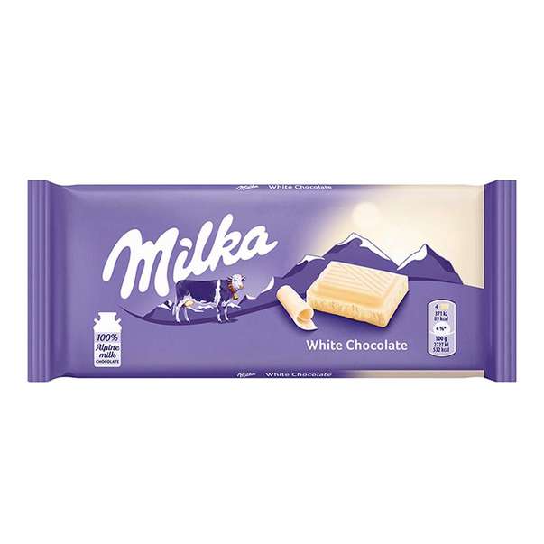 Ciocolata Milka 100G Alba