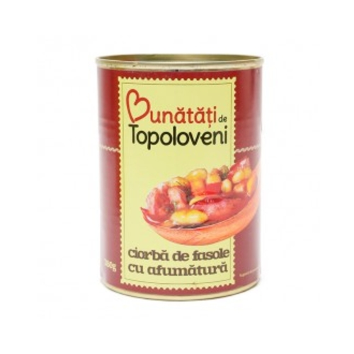 Topoloveni Ciorba De Fasole Cu Afumatura 380G (6)