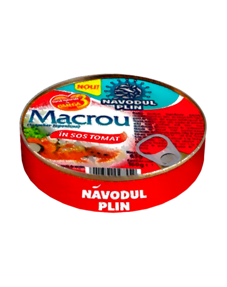 Navodul Plin Macrou 160G Sos Tomat