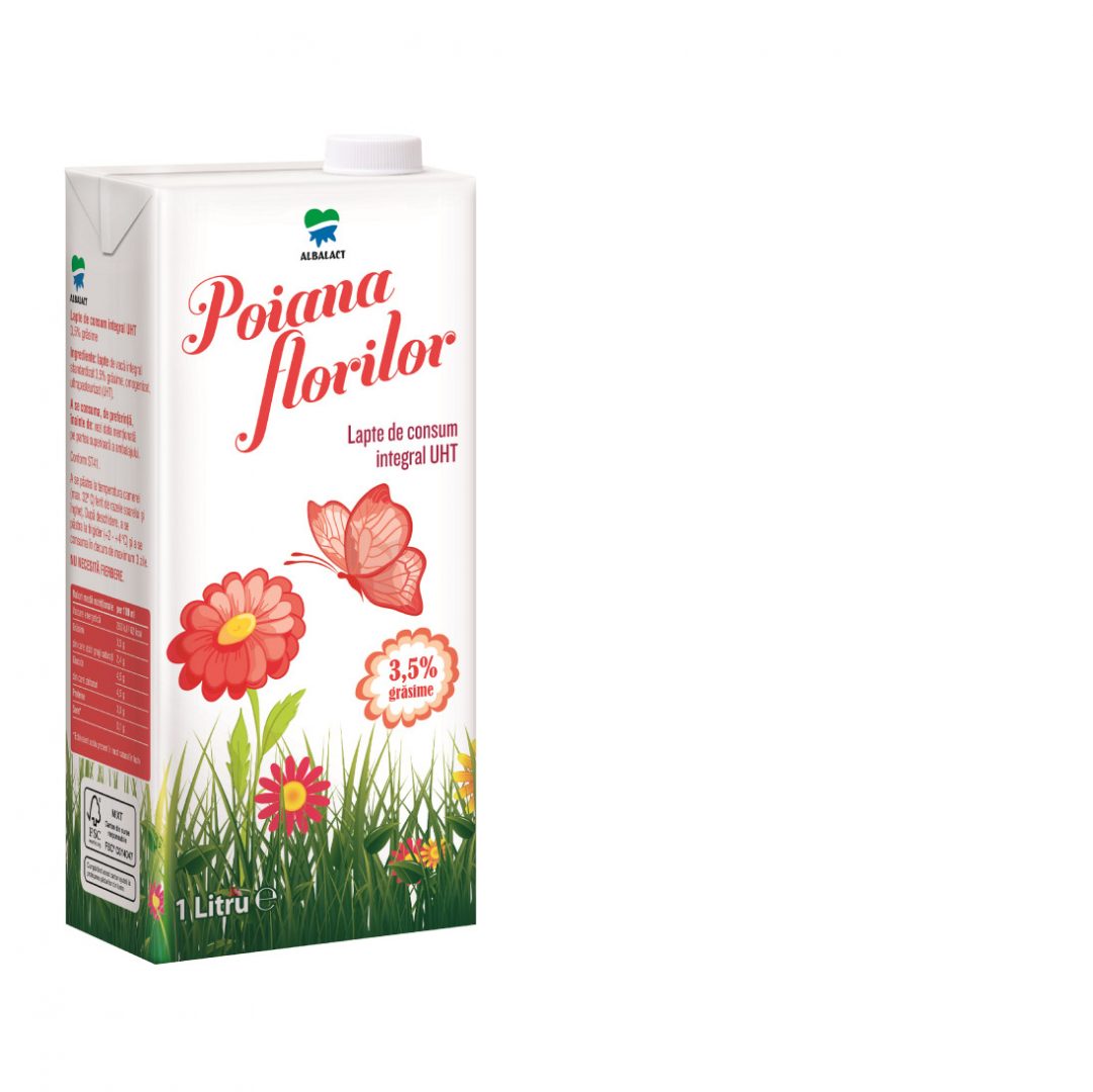 Albalact Poiana Florilor Lapte 3.5% 1L