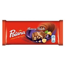 Ciocolata Poiana 90G Alune Si Stafide