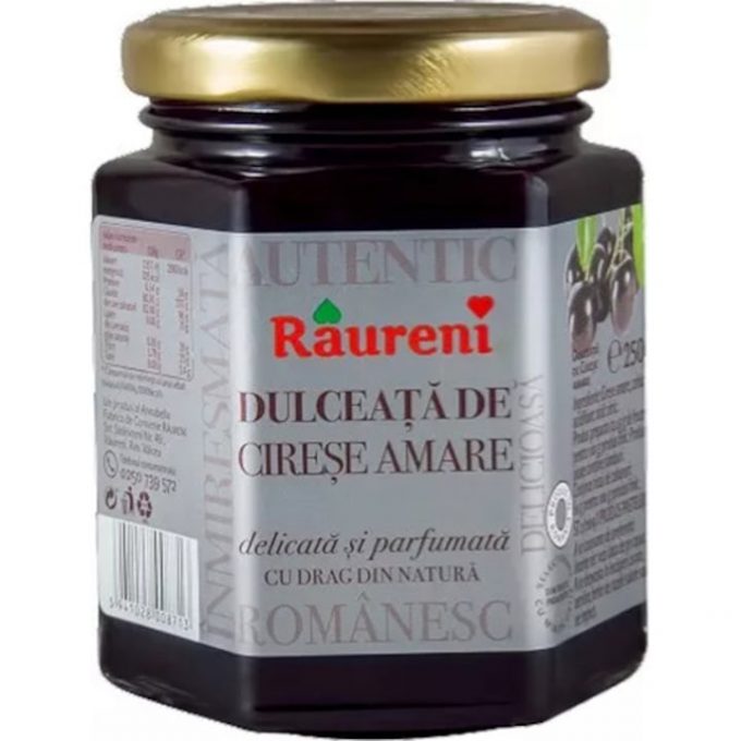 Raureni Dulceata Cirese Amare 250G