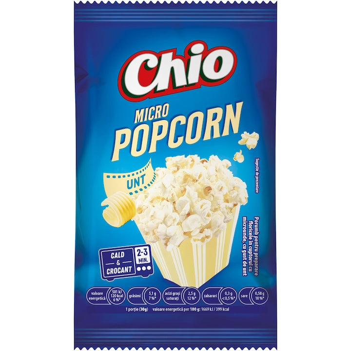 Chio Popcorn Microunde 80G Unt