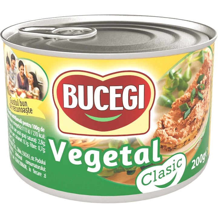 Bucegi Pate Vegetal 200G