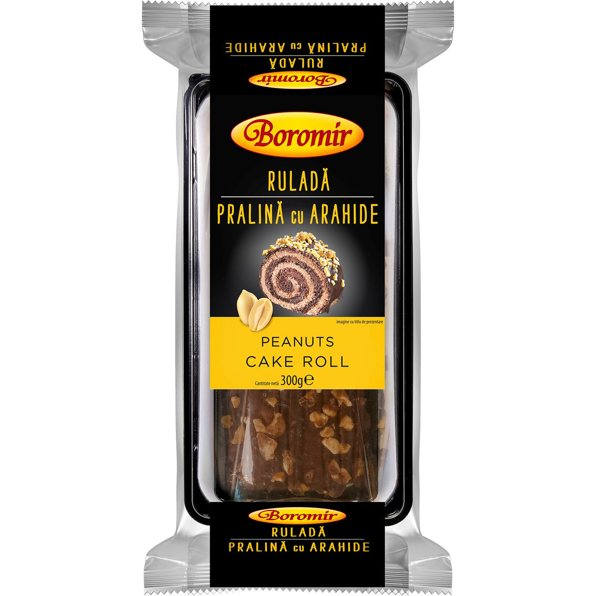 Boromir Tort Rulada Praline Arahide 300(4)