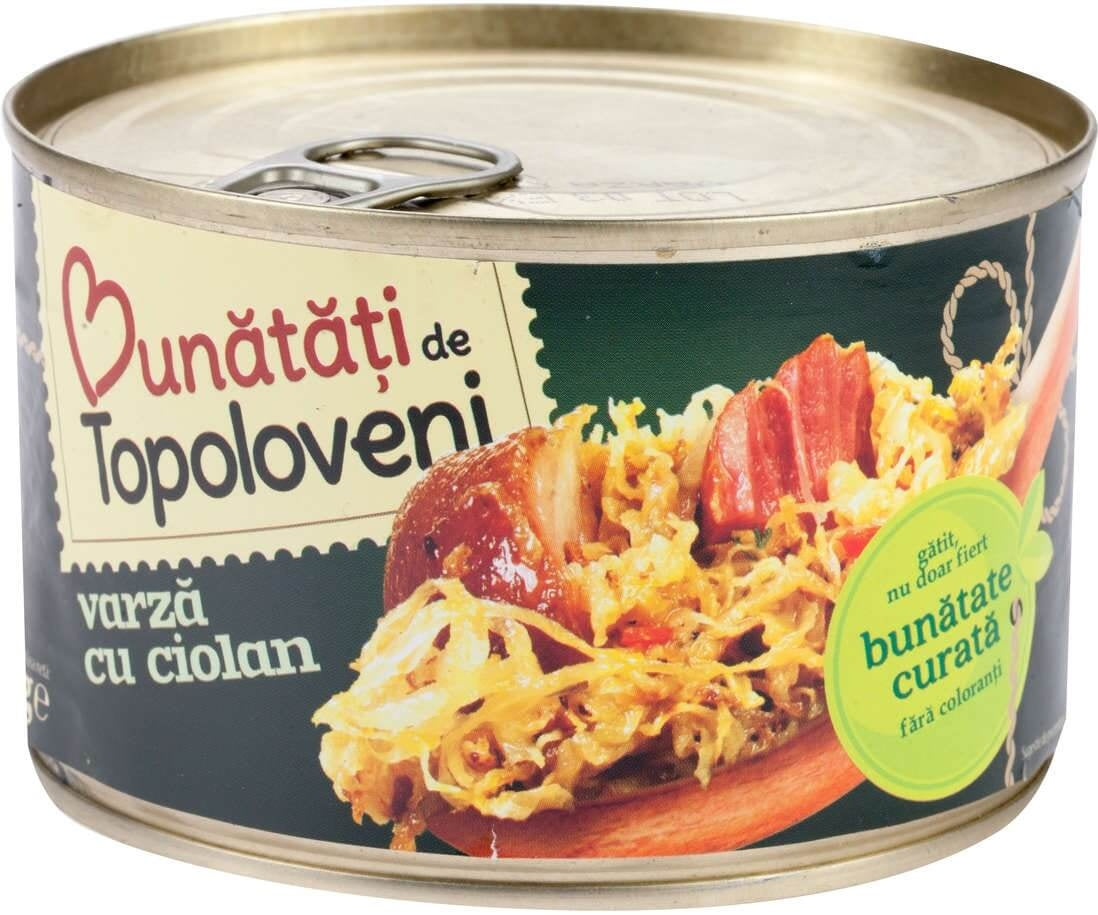 Topoloveni Varza Cu Carnati 400G