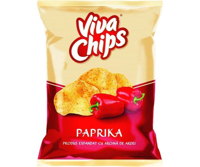 Viva Chips Ardei 100G